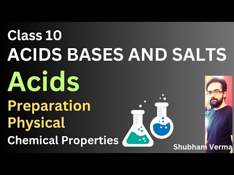 Class 10 ICSE Chemistry: Acids, Bases, and Salts | Acids Explained