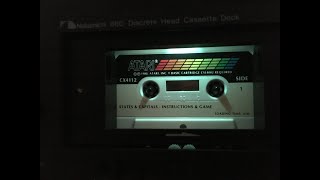 Atari 8-Bit Home Computer Tape Loading Music - Disco. States & Capitals, No Instructions