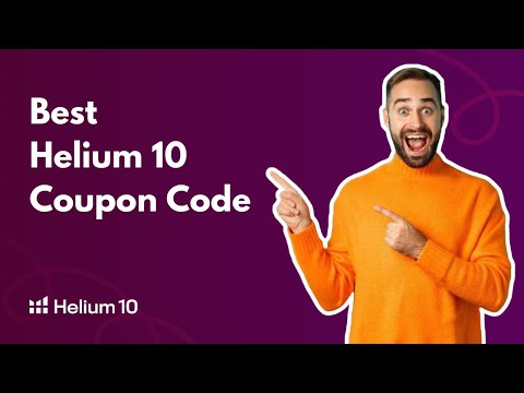 Helium 10 Coupon Code 2024 🎯 Exclusive Helium 10 Discount, Promo Code, Deals, and Offers