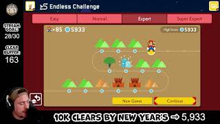 Finally Friday 🎉 | Endless Expert (5,905/10K) | Family-Friendly SMM2