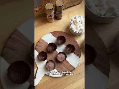 ☕ Hot Cocoa Bombs | McCormick #shorts #hotchocolaterecipe #cocoabombs