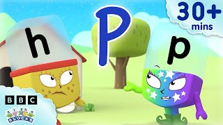 Upper Case vs Lower Case - Aa Bb Cc | Learn to Read and Spell for Kids | Alphablocks