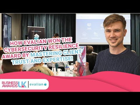 How Evalian won the Cybersecurity Resilience Award by Mastering Client Trust and Expertise!