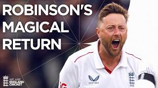 🤯 Robinson Takes 3 Wickets in 1 Over!
