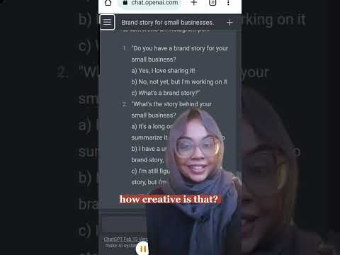 How do i use chatGPT to help me with my instagram story✨ #instagramcoach #chatgpt
