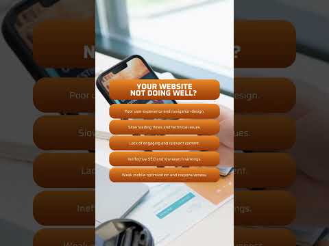 Here are some reasons why your website or page might not be doing well.