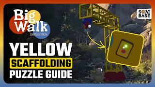 Big Walk: How To Solve The Yellow Scaffolding Structure Puzzle For Red Drawbridge