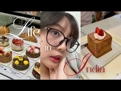 vlog 🍓 life in India | pottery class, shopping, sarojini market, arata hair serum | 📍Delhi