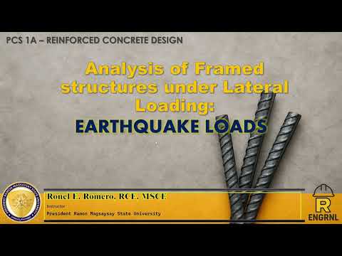 ST - Basic Earthquake Load Analysis (1/2) (Tagalog)