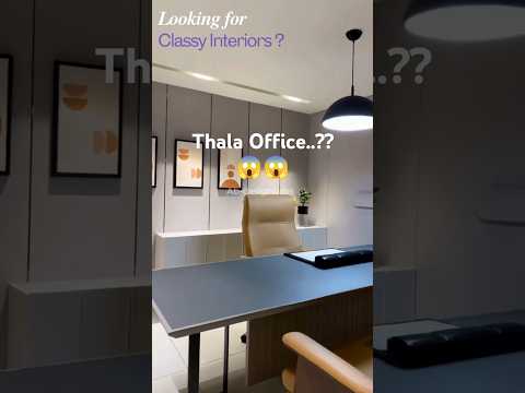 Thala Office Interiors ? 🤩🥳 #interiordesign #interiordesigners #office #officeinteriors #home