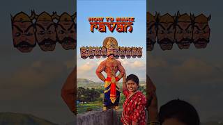 How To Make Ravan | रावण कैसे बनाएं | Dussehra Special 2025 #ravan #shorts