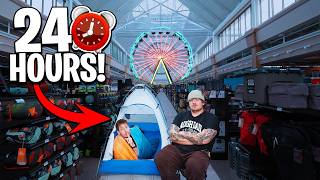 Overnight Challenge In Mega Store!