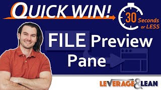 File Preview Pane [Quick Win!!!]