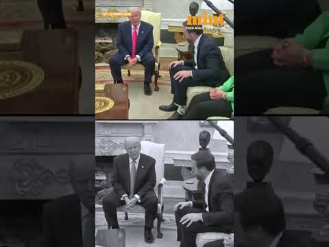 'I love your socks, what's with them?!': When #trump paused interaction to comment on Vance's socks