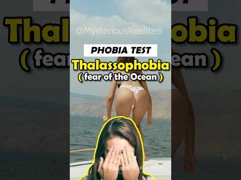 THALASSOPHOBIA: DO YOU HAVE IT? #shorts #scary #fear #phobia #test #thalassophobia #ocean #subscribe