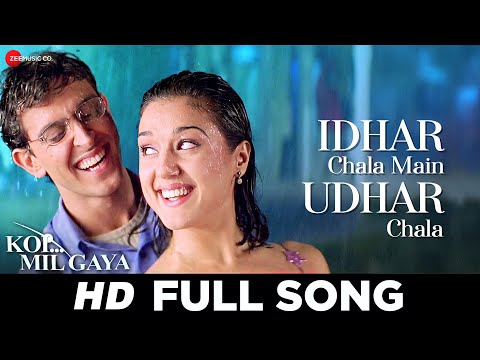 Idhar Chala Main Udhar Chala | Koi Mil Gaya | Hrithik Roshan, Preity Zinta |Udit Narayan,Alka Yagnik