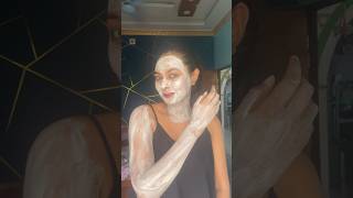 I tried tan removal for the first time | Raaga Detan Cream #tanremoving #ashortaday