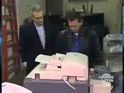 The secrets inside your copy machine  printer  BEWARE !
