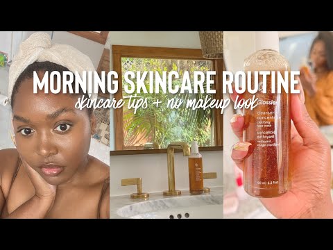MORNING SKINCARE ROUTINE | Get Ready With Me ft. Glossier
