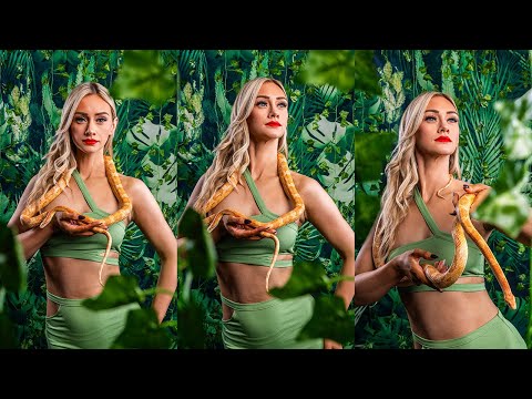 How to Create a Forbidden Forest Look: DIY Jungle Setup with Live Snake Props