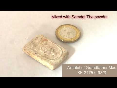 108 years-old Amulets (Luang Phu Mao)