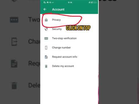 Hide double tick On WhatsApp