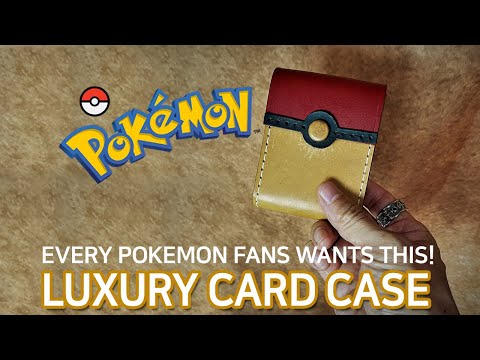 Leather Craft: Pokémon Card Holder Pattern
