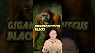 GIGANTOPITHECUS BLACKI❗️❗️❗️ #museumpaloja #gigantopithecus #bigfoot #gorilla #dinosaur