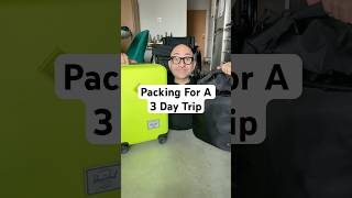 Packing For A 3 Day Trip #packing #travel #disability