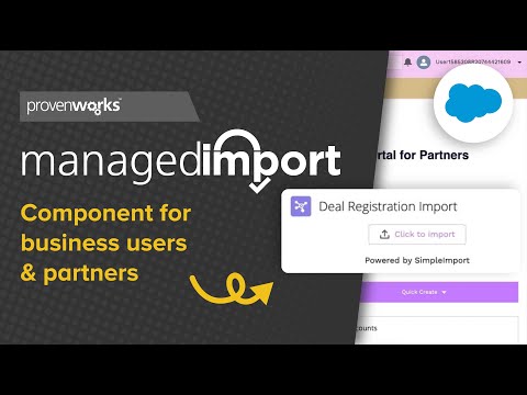 Salesforce and Digital Experience Data Loader | Managed Import
