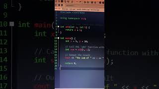 function parameter c++ #coders #codingninja #codinglife #codemasters #codelife #coding #code #cpp