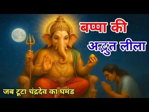 जब गणेश जी ने दिया चंद्रदेव को श्राप | गणपति बप्पा की अद्भुत लीला | Ganesh Ji Ki Kahani | Suvichar