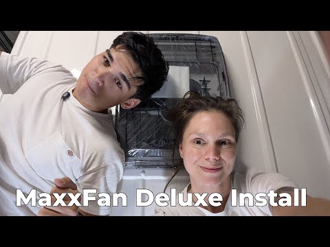 MaxxFan Deluxe Installation | Van Build Series