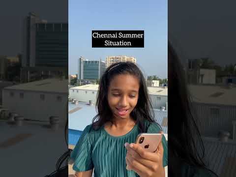 Chennai weather present situation | cool sun 🌞 #shorts #comedy #kriyastargirl #comedyvideo