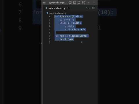 Why Python Generators are EFFICIENT? #coding #python #programming
