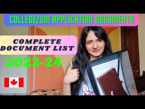 Documents for foreign college/Uni application 2034-24|| Admission documents for abroad college