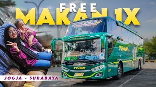 BEYOND EXPECTATIONS ON THIS BUS 😍 #TripReport TIVIDI Bus (Jogja - Surabaya)