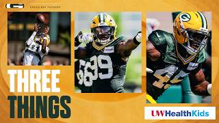 Three Things: WRs vs. DBs, Barryn Sorrell, 1-on-1 standouts