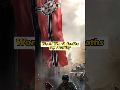 World War 2 Deaths By Country - #history #ww2