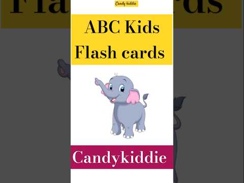 Colorful ABC Flashcards 🌈 | Learn English Alphabet Fast 🚀"l CandyKiddie