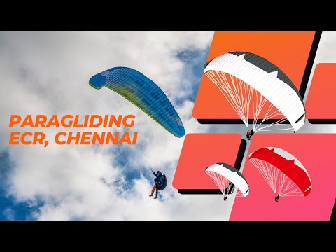 Paragliding in Chennai | Dangerous Ride | Must watch | Terrific Ride Extreme sports Heart rate pump