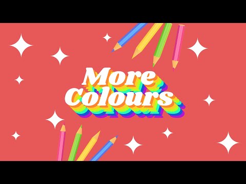 MORE COLOURS for Kids | Spelling Video for Children