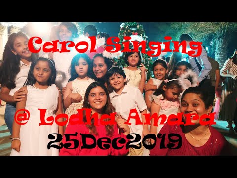 Carol Singing in Lodha Amara