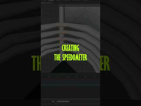 I created the base of the speedometer. #unrealengine #gamedev #earlyaccess #gamedevelopment