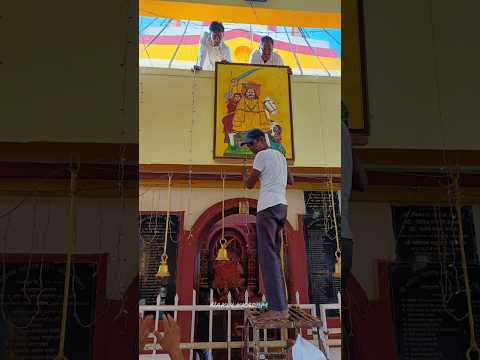 Khanderao maharaj painting making #khanderaomaharaj #ozar #jejuri #jaymalhar  #painting  #acrylic