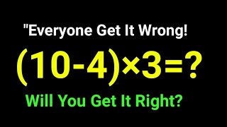 "Can You Beat This Viral Math Challenge?"