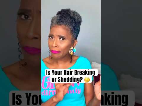 Hair Breakage or Shedding? #naturalhair #haircare