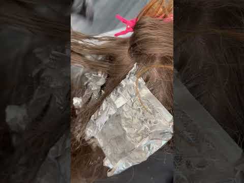 Hair colour tutorial ✨#haircare #haircolour #haircolourideas