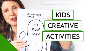 FREE Printable Creative Activity Resources for Children. Encouraging Creativity, Learning & Play 🎨