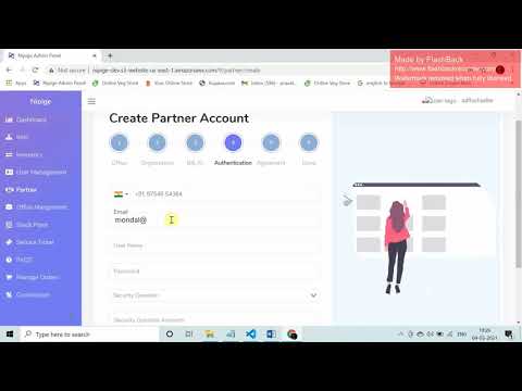 Seller onboarding